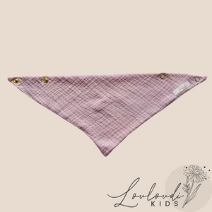 Set 3 Stück personalisierbar Musselin Baby und Kleinkind Halstücher Dreieckstücher Spucktücher Bio Baumwolle Lätzchen Gaze Geschenk Kinder Musselintuch Musselintücher Dreieckstuch Blätter Blumen Blüten Mädchen Beige Halstuch Louloudi KIDS