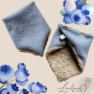 Baby Halstücher Dreickstücher Dreieckstuch Kinder Walkwolle Walk Wolle Schal Winter Schurwolle Bio Teddy Baumwolle Halstuch Schal Winter weich kuschelig warm Louloudi Kids